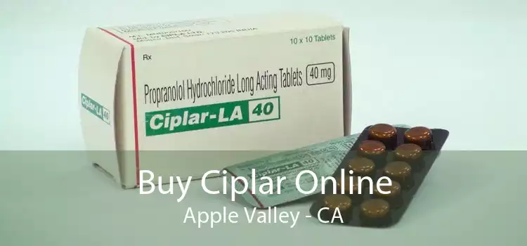 Buy Ciplar Online Apple Valley - CA