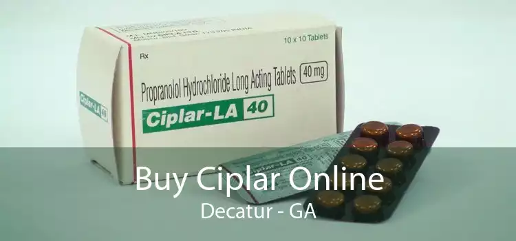Buy Ciplar Online Decatur - GA