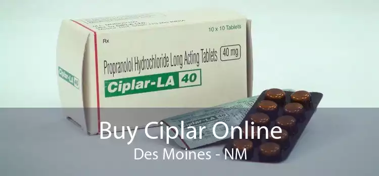 Buy Ciplar Online Des Moines - NM